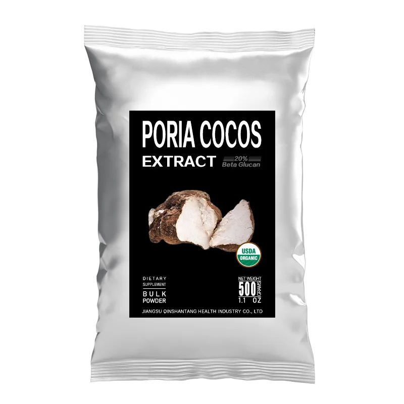 Чистый натуральный органический 40% бета-глюкан экстракт грибов Антирадиационный порошок экстракта пории