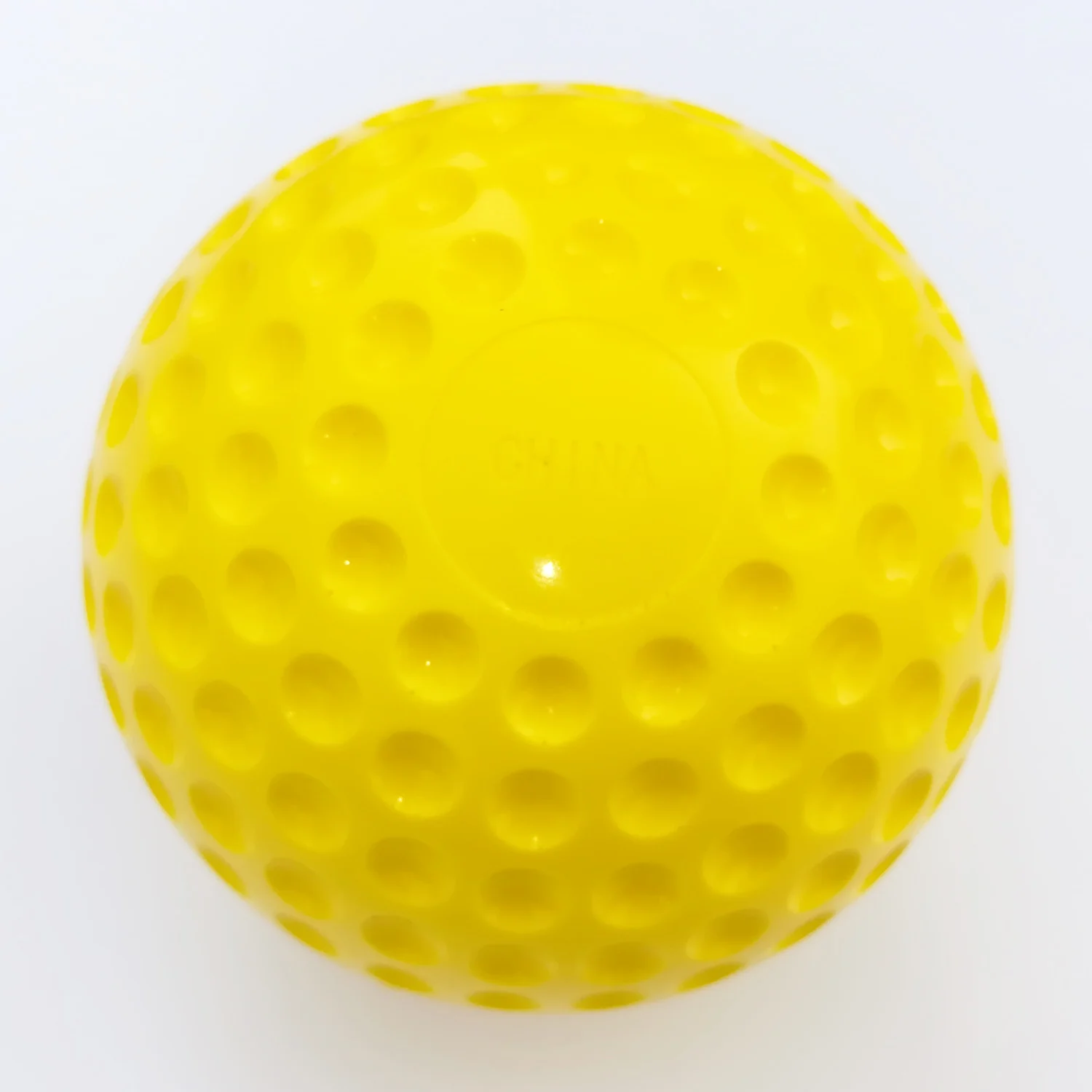Lot De 12 Balles De Baseball D'entraînement Jaunes 9 Pouces – Forcebucket – à Fossettes