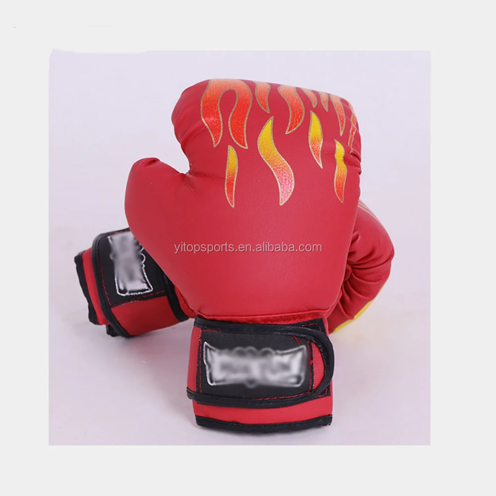 Оптовая продажа детские боксерские перчатки из искусственной кожи для