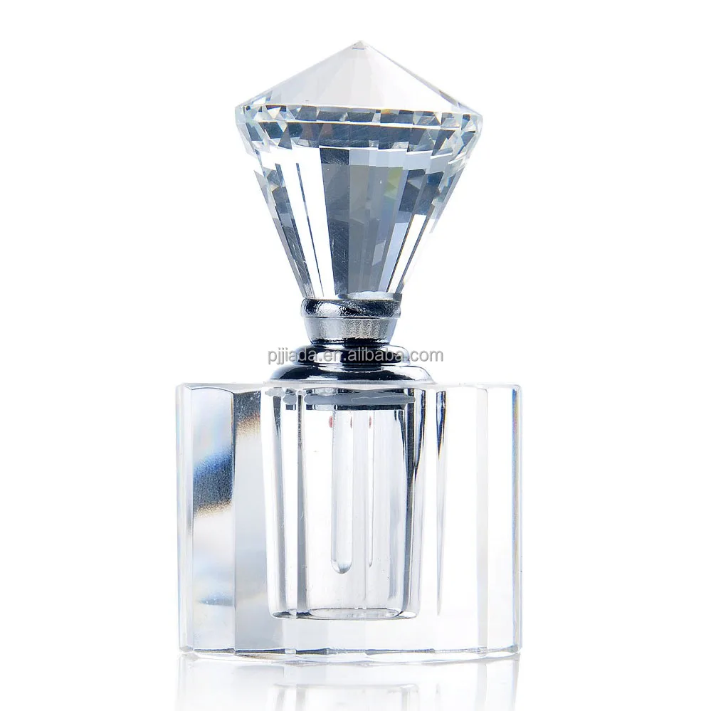 Wholesale Popular Modern Style Crystal Glass 3ml Perfume Bottle Wedding  Return Gift