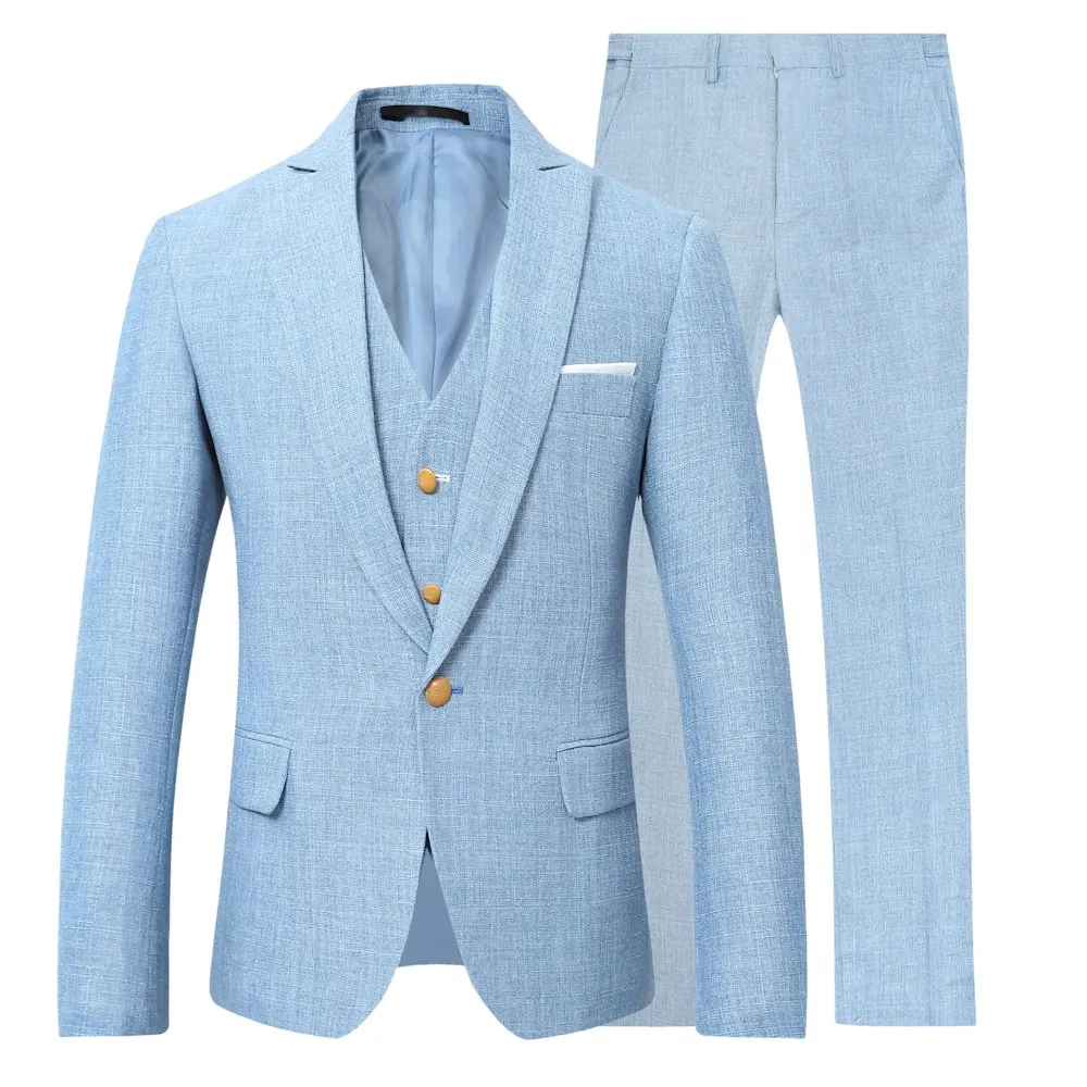 latest three piece suit colour