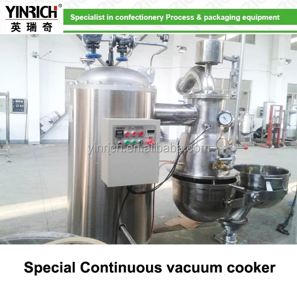 LX400 Continuous Vacuum Cooker for Hard Boiled Candy