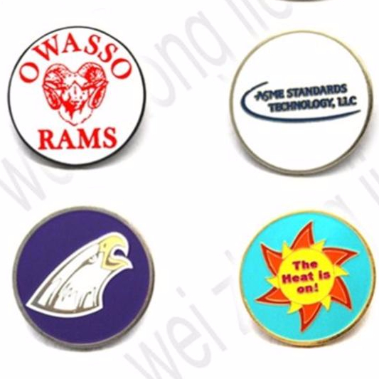 
high quality blank golf ball marker with great price 