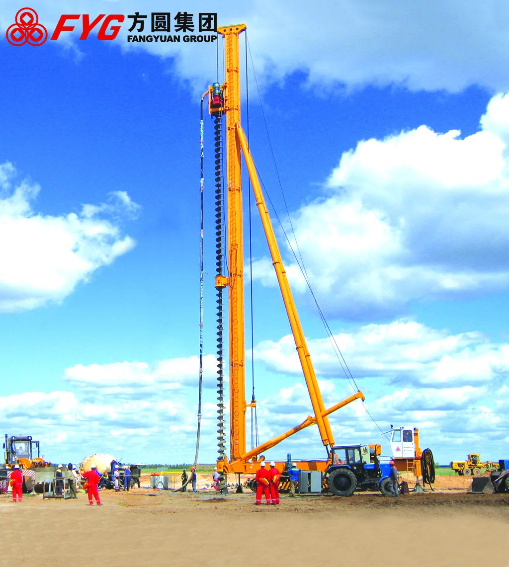 JZL120 простая в эксплуатации машина для сверления отверстий, бетонных свай