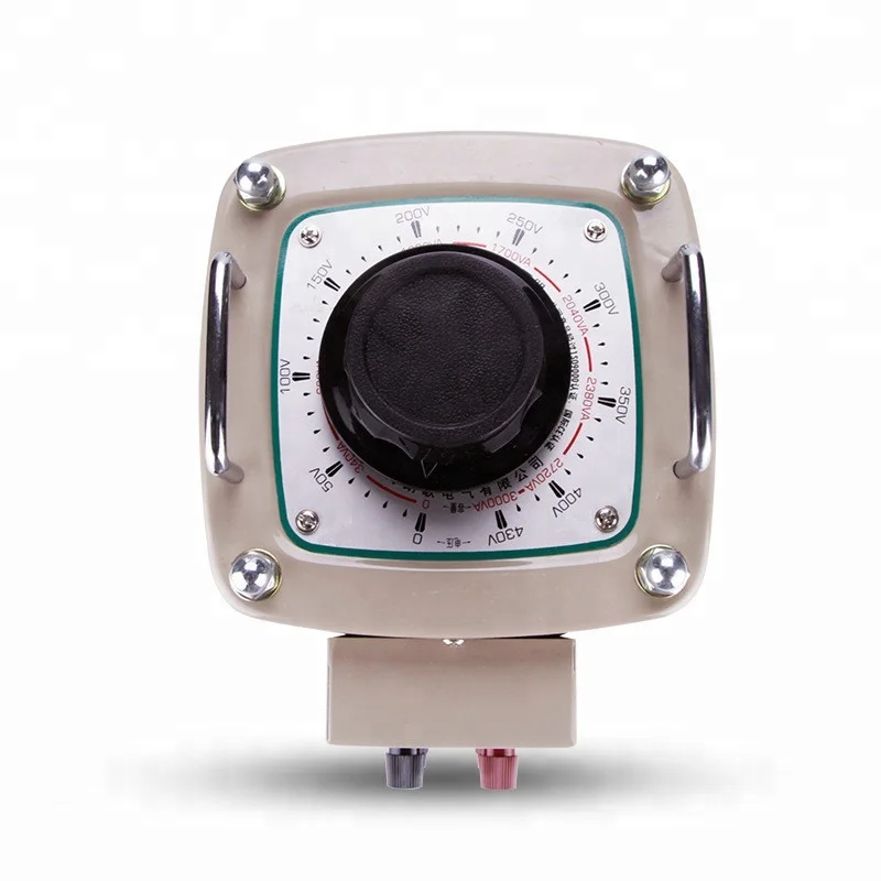 TSGC2 6KVA Three Phase Adjustable Variac Variable Transformer Operation Variable Stabilizer