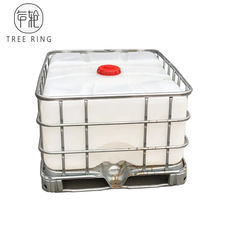 500L Rectanuglar IBC Type Rotomolding Poly Trolley Water Tote tank with Steel Cage
