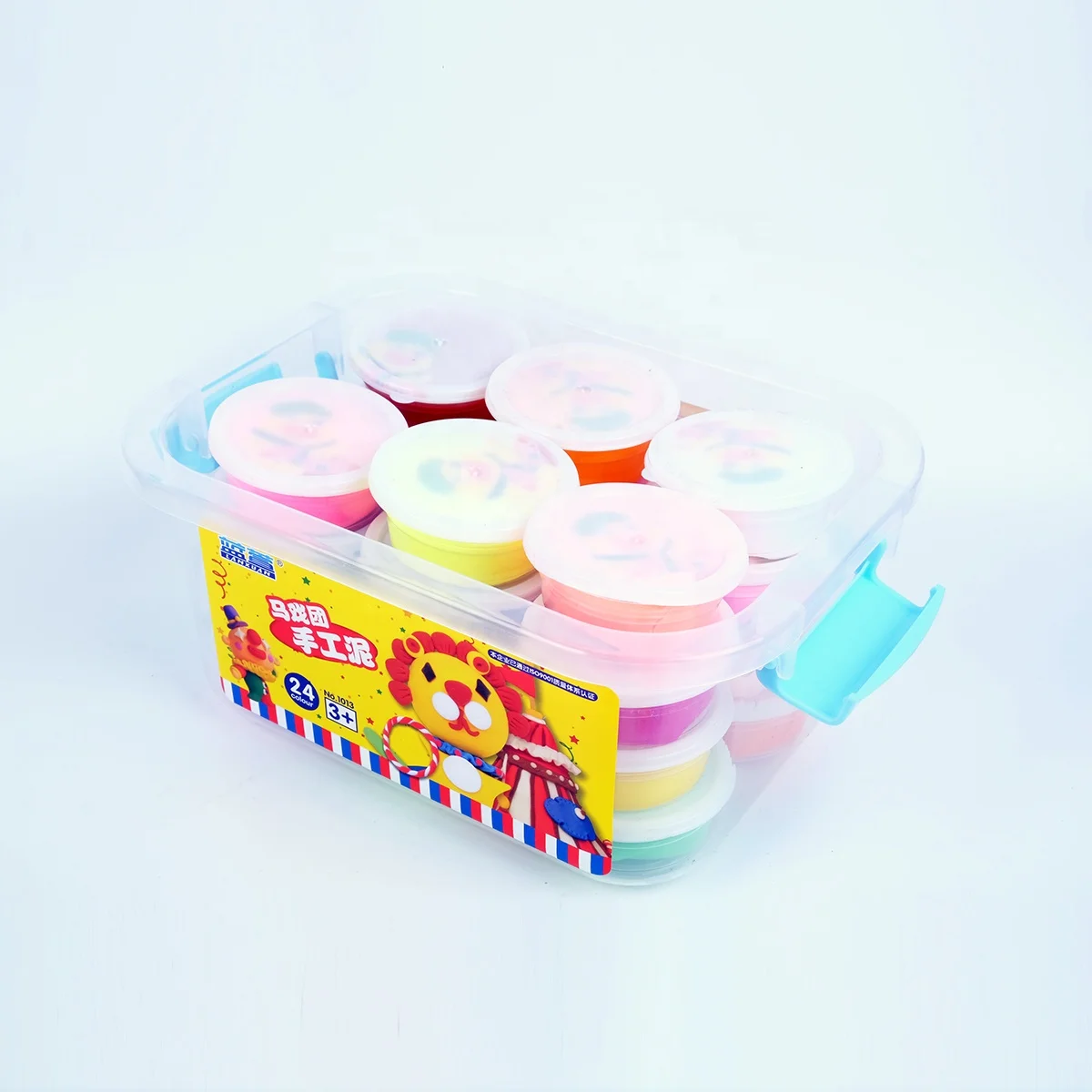 24 color kit non toxic playdough