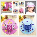 Fboon DIY Kits Foam Topee Stickers Hat Self Adhesive 3D Puzzle Jigsaw Kindergarten Art Crafts Educational