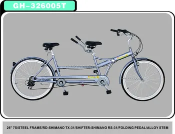 Greenzone folding tandem store bike