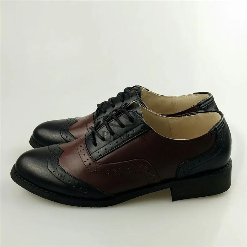 2016 Genuine Leather Big Woman Size 11 Designer Vintage Flat Shoes