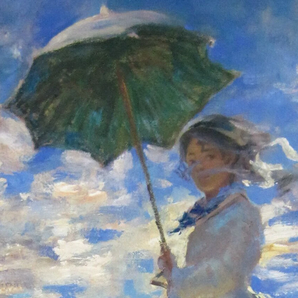 Hand Made Claude Monet Classical Reproductions Beautiful Scenery Paintings Art on Canvas