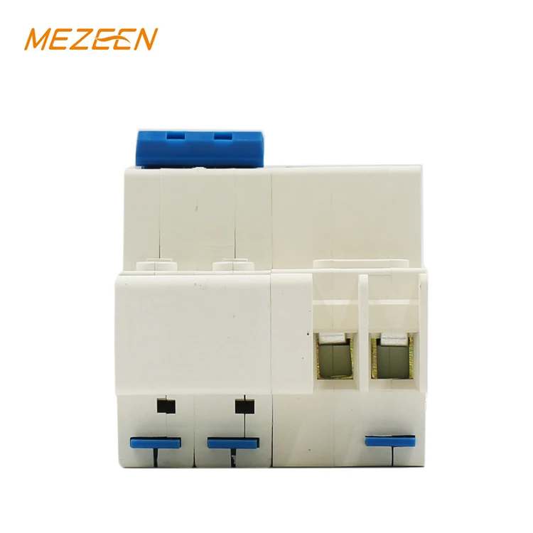 High Quality 2p 3a 4a 5a 6a  10ma 30ma 6ka Rcbo Price Dz47 Le Rcbo 3 Pole Rccb Circuit Breaker 20amp Elcb