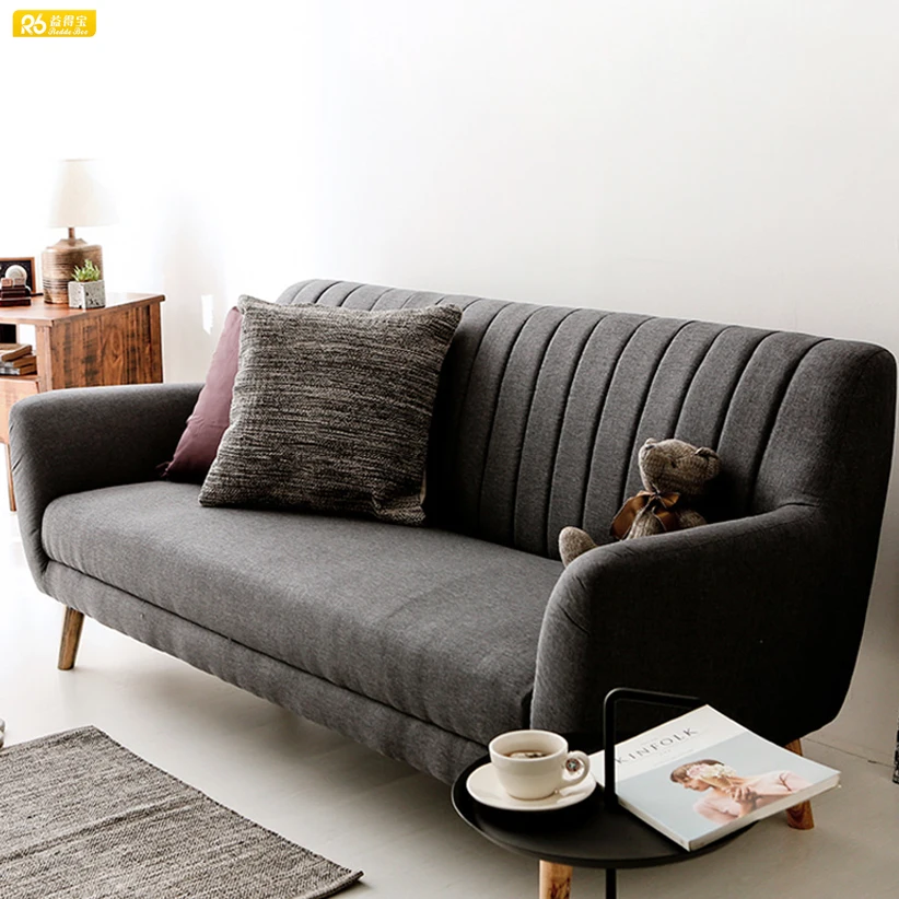 Cheap Living Room Sofas 3 Seater Upholstered Fabric Sectional Sofa