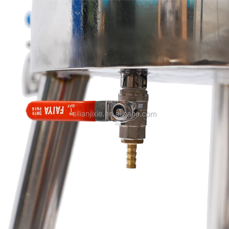 Цена на скидку может быть изготовлена заказ 70L нержавеющая сталь Двойная цилиндрическая паста жидкостный нагревательный