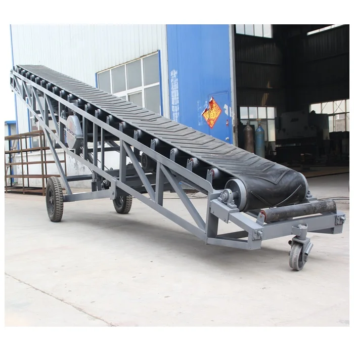 Transporting Material Portable Soil Belt Conveyor