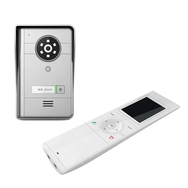 DIY Kit Digital Wireless Video Intercoms Numerique Sans Fil Portier Video Digitali Senza Fili Videocitofonico