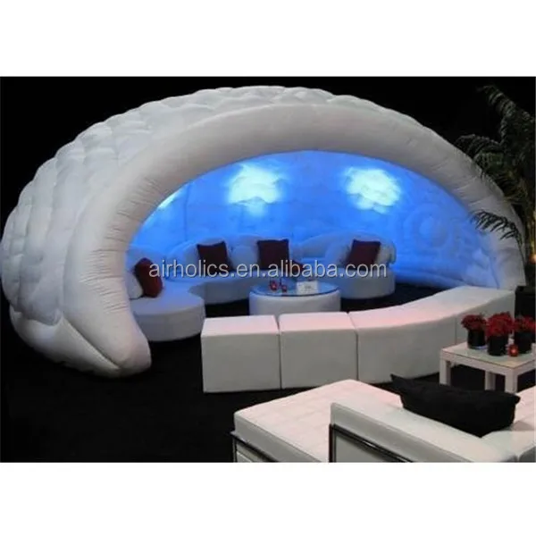 Лидер продаж светодиодный надувной иглу H2108 надувная сферическая фотокамера на