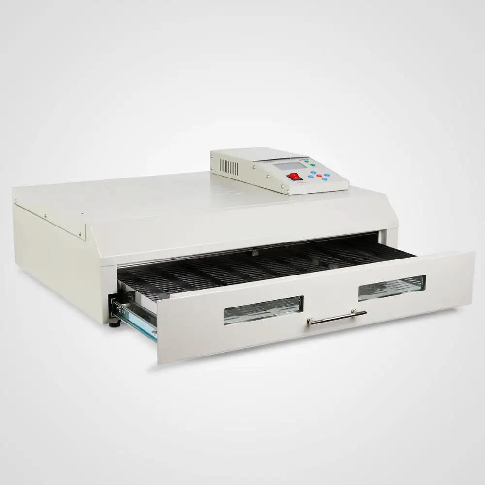 
 Инфракрасная духовка Puhui T962C SMD BGA 2500 Вт, инфракрасный нагреватель, духовая станция Puhui T962C, духовка для заправки  