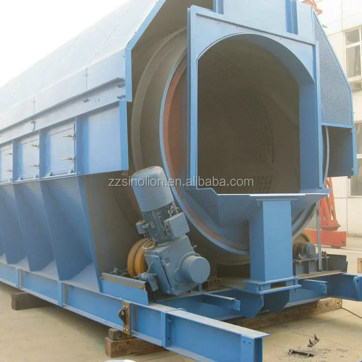 Твердых бытовых отходов завод по переработке изношенных автошин мусора и повторно использовать разделительный экран для продажи