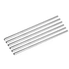 silver straw in 6mm*21.5cm size--straight