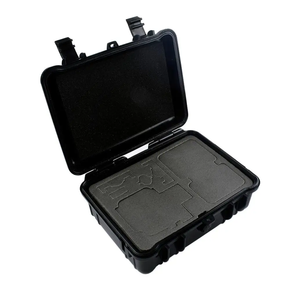 Черный Пластиковый ударопрочный защитный чехол для хранения, водонепроницаемая сумка через плечо для спортивных экшн-камер Go Pro 7 6 5 4 3 + 3 2 1