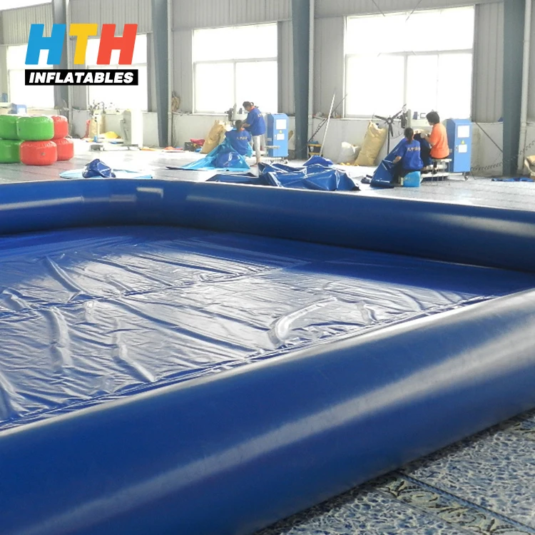 HUAXU Rectangular Inflatable Pool Outdoor Indoor Kiddie Family Inflatable Swimming Pool for Baby Adult Garden,Backyard Inflatable Pool Above Ground Family Kids