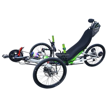 20-Inch Foldable Aluminum Alloy Recumbent Bicycle