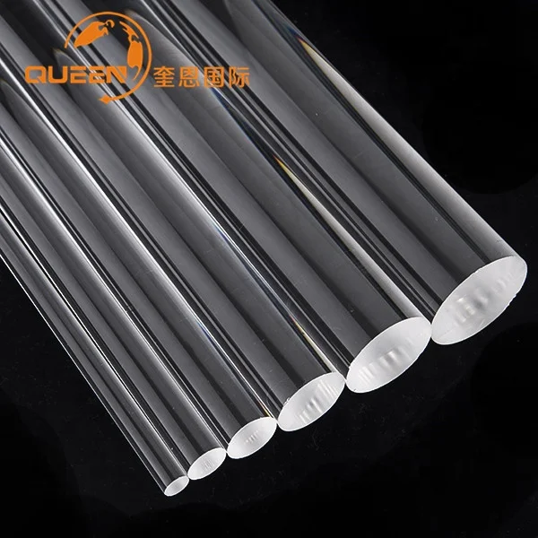 JGS1 JGSS2 Customize 60/40 Optical Bk7 K9 Glass Hexagonal Rod, Fused Silica Glass Hexagonal Rods