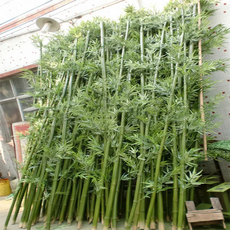 大型绿色户外装饰假植物人造竹子 Buy 人造bomboo 大型人造竹 假绿色竹product On Alibaba Com