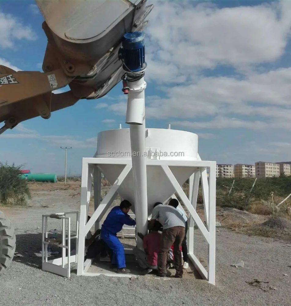 SDDOM Cement Bulk Loading System Big Bag Silos Small Mobile Cement Silo for Sale