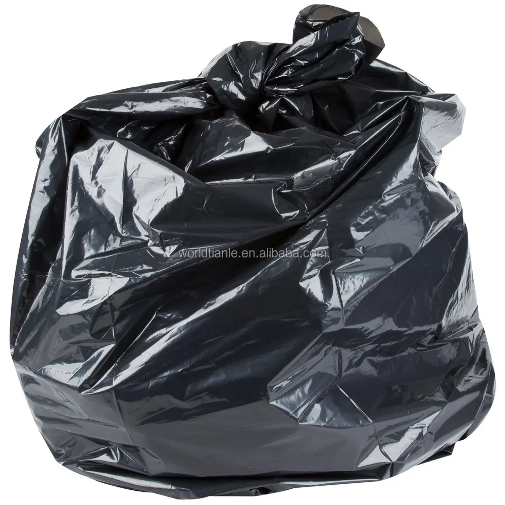 50 Gallon Heavy Duty Industrial Black Garbage Bags High Quality