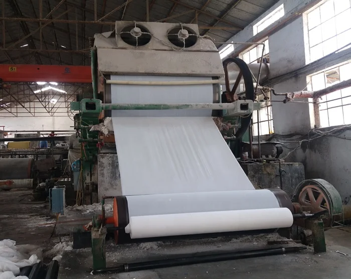 High Efficiency Banana Paper Making Machine Crescent Former Tissue Paper Making Machine for Rolling Paper