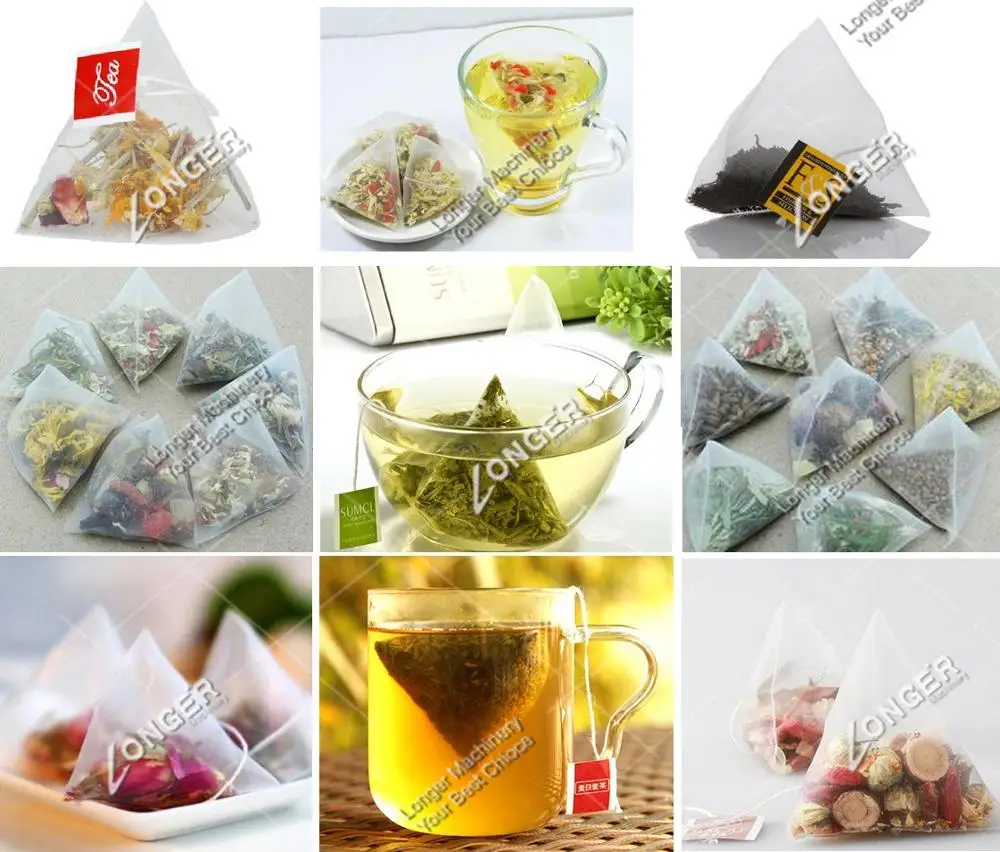 Automatic Epanie Packing Pyramide Tea Bag Machine Korea