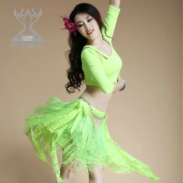 Wuchieal Belly Dance Lace Costumes - Arabic Sexy Dresses