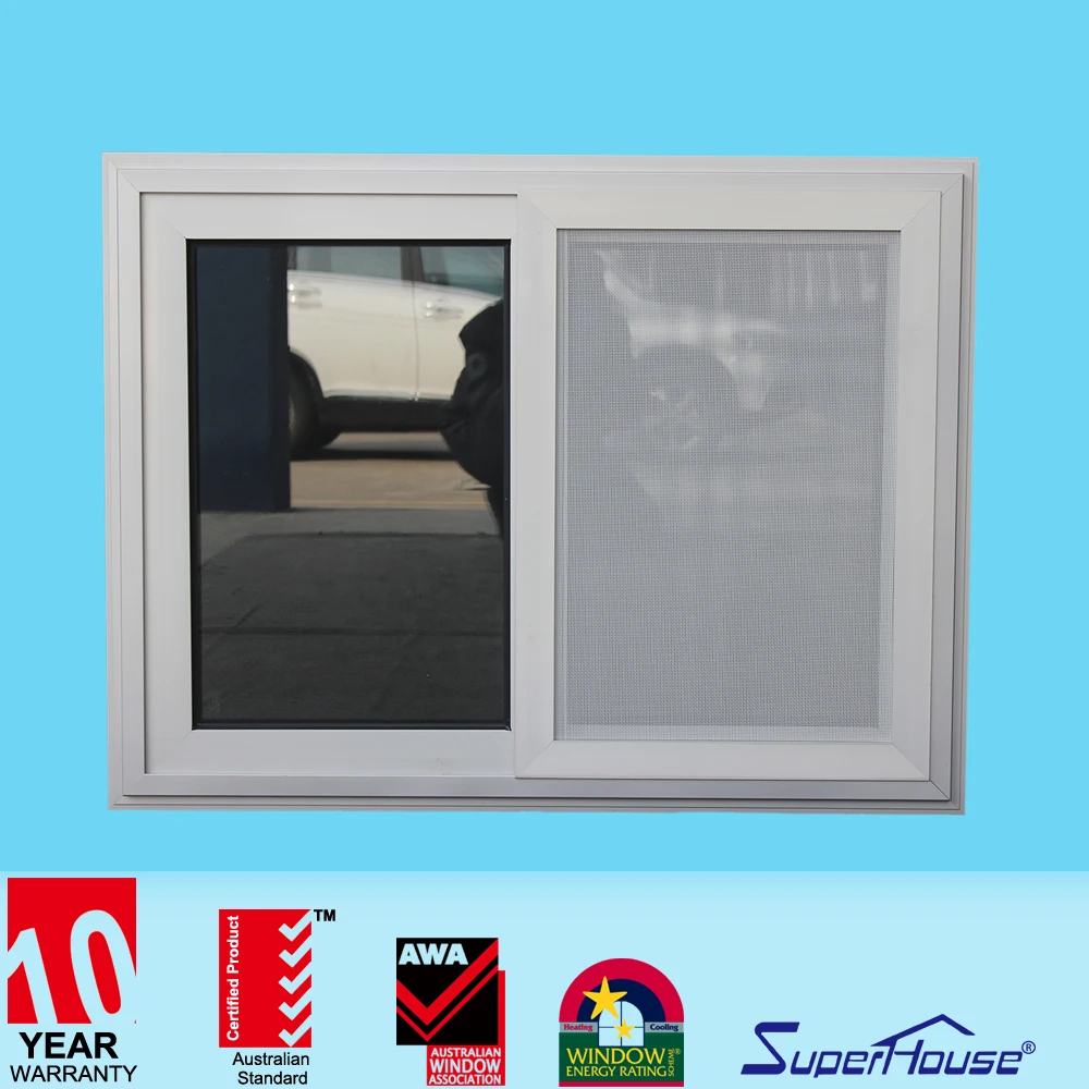 NFRC Certified double glass thermal break aluminium windows sliding window
