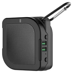 Горячая Распродажа bluetooth динамик уличный портативный мини-динамик водонепроницаемый с внешним аккумулятором 3000/6000 мАч адаптер быстрой зарядки