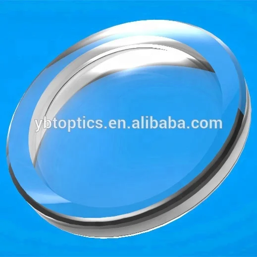 Glass material and plano convex structure aspheric projector condenser lens