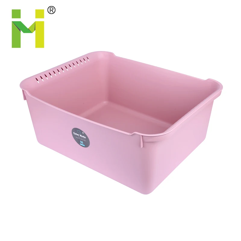 
Pp бытовые кухонные использования большого размера квадратной формы пластиковые глубокие ручной насос для мытья посуды чаша с емкостью для слива 