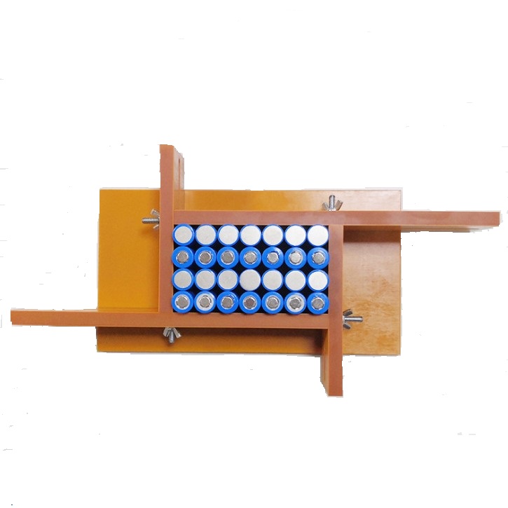 
 Регулируемый блок батарей 13s6p 26650 32650 18650 фиксированный зажим держатель для точечной сварки пайки  