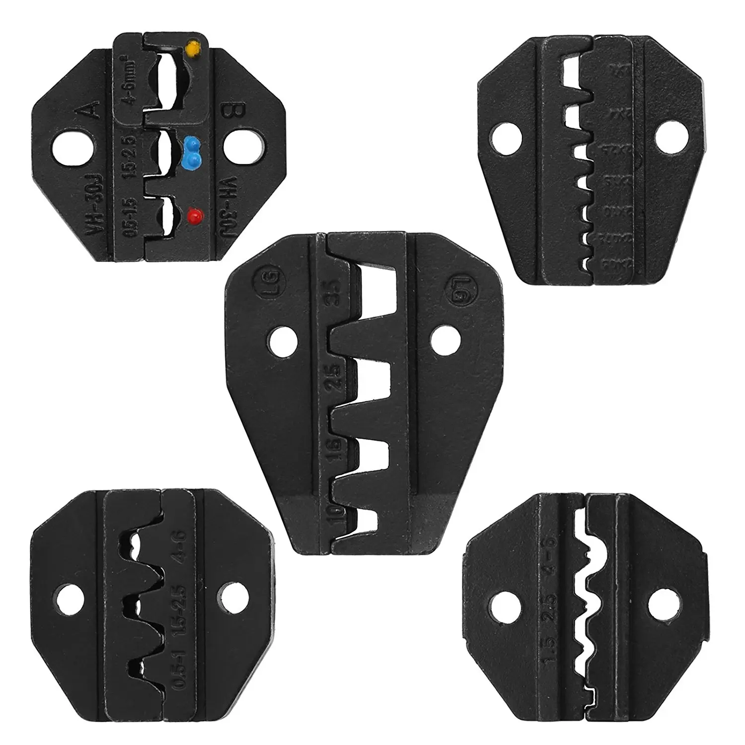 High Carbon Stainless Steel Terminal Crimping Tools with Serrated Jaw Surface Customizable OEM Crimper Tools