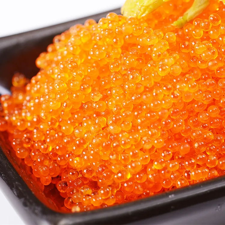 Wholesale Frozen Seasoned Flying Fish Roe – Tobiko Factory and Supplier