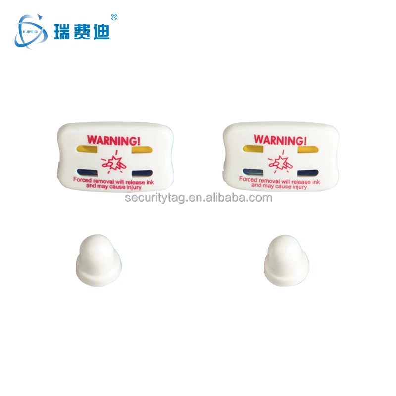 Горячая Распродажа, магнитная, деактивация, тревожная, для одежды, обуви, защитная чернильная бирка с булавкой
