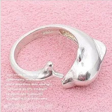Korean jewelry Full House Song Hye Kyo with stylish personalized dolphin ring jewelry wholesale