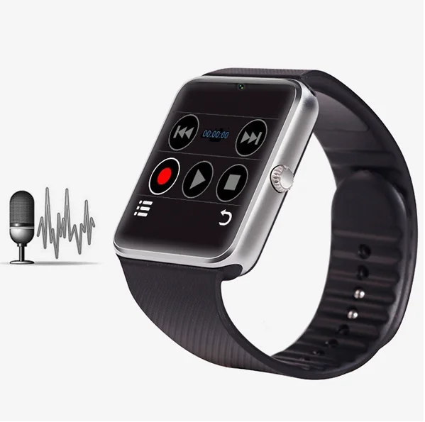 Smart Watch Gt08 with Sim Card Vs Dz09 Smart Watch Touch Screen Mobile Watch Phone