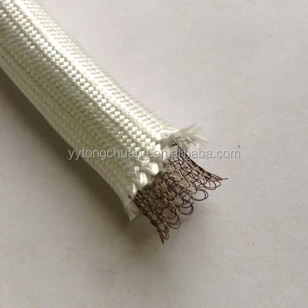 Corde-fibre de verre doux élastique fours 10 mm x 100 m Chaudières résistant au feu poêles 