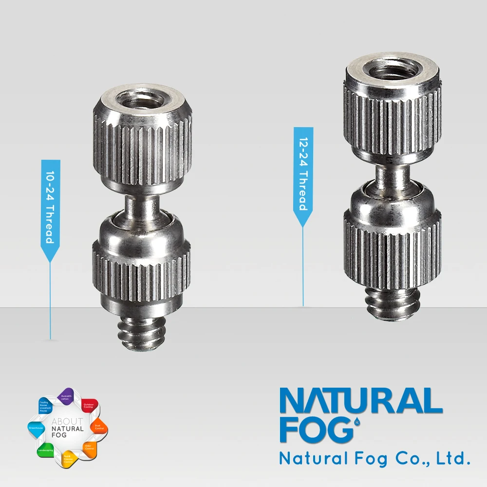 Taiwan Natural Fog Misting and Fog System Nozzle Swivel Adapter
