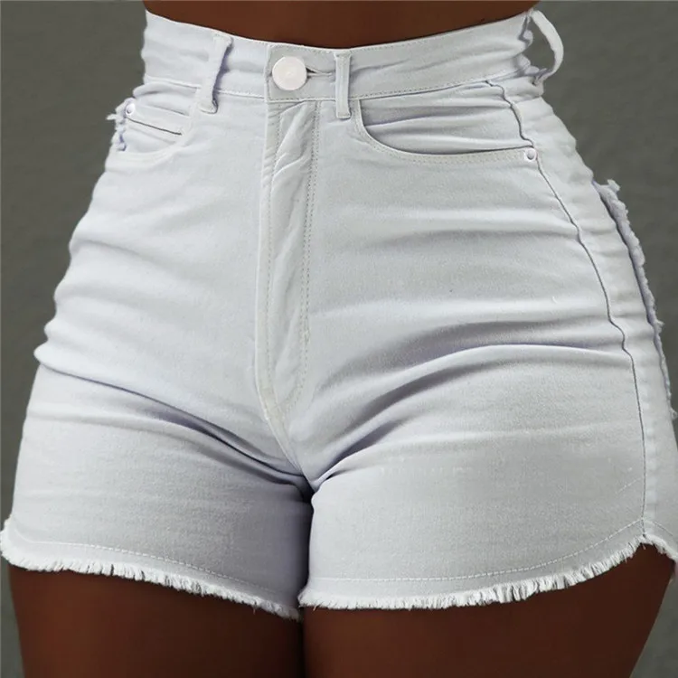 High Hot Shorts Denim Short | Denim High Waist Hot Shorts | Hot Jeans Short  High Waist - Shorts - Aliexpress