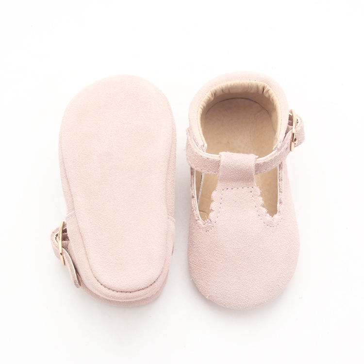 Wholesale Fancy Genuine Leather Fashion Baby Soft Soles Shoes