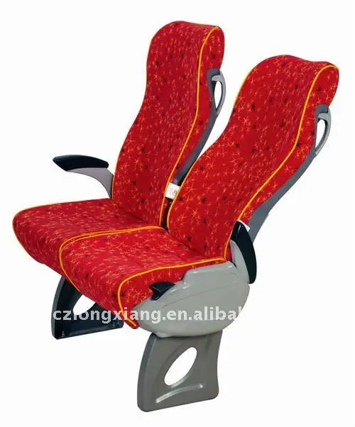 Classical fabric bus seat