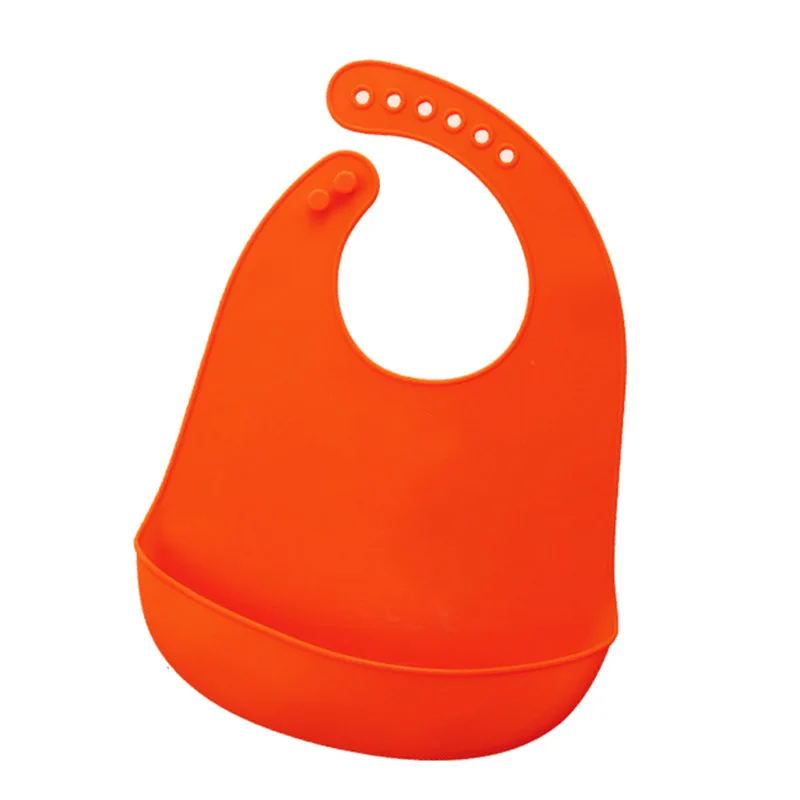 Силиконовый нагрудник с карманом, водонепроницаемый нагрудник унисекс для новорожденных, взрослых, пожилых людей, нагрудники на заказ